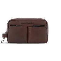 Piquadro Kulturbeutel Harper Toiletry Bag Testa Di Moro