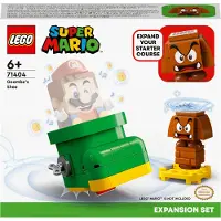 LEGO 71404 Super Mario Gumbas Schuh – Erweiterungsset, Spielzeug zum kombinieren mit Mario, Luigi oder Peach Starterset, mit Gumba Figur