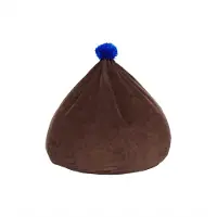 OYOY Sitzsack Cord Hocker Choco