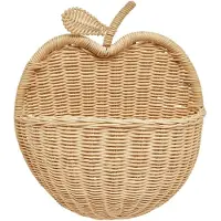 OYOY Apple Aufbewahrungskorb für die Wand