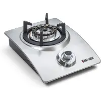 Hot Wok Silverline Wok-Brenner 4,5 kW inkl. Regler / Schlauch SE