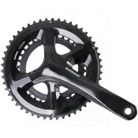 Shimano Road FC-RS510 Kurbelgarnitur 2x11 52/36 schwarz 165mm 2022 Kurbelgarnituren