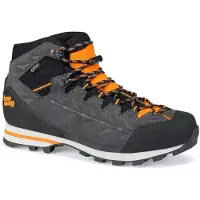Hanwag Wanderschuh Makra Light GTX Herren Asphalt Orange-Schuhgröße 44,5
