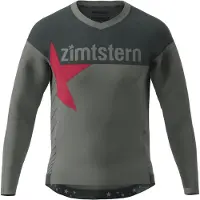 Zimtstern Bulletz Langarmshirt Kinder grau/schwarz L | 152 2022 Kinderbekleidung