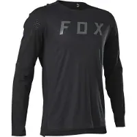FOX Racing Flexair Pro Long Sleeve T-shirt Schwarz M Mann