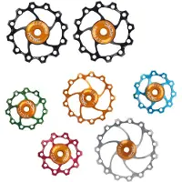 Kcnc Jockey Wheel 13 Zähne ceramic bearing 1 Paar schwarz 2023 Schaltungsteile & Zubehör