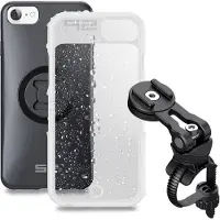 SP Connect Bike Bundle II, Adapter für Lenkerhalterung, Wetterfestigkeit, Schwarz, Transparent