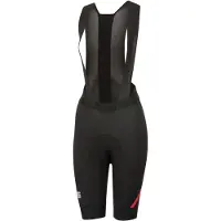 Sportful Kurze Fahrradhose mit Trägern - FIANDRE NORAIN - Schwarz M