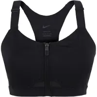 Nike Damen Top W NK DF ALPHA ZIP-FRONT BRA