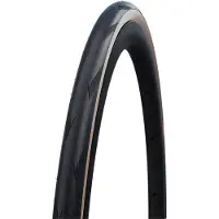 Schwalbe Pro One Tube Type Rennrad-Reifen ADDIX Race Evolution Line faltbar | schwarz-transparent 25