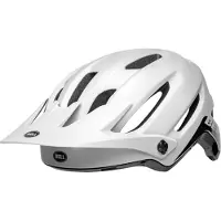Bell 4FORTY Fahrradhelm matte/gloss white/black M Weiss