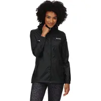 Regatta Damen Pack it III wasserdichte Shell Jacke, schwarz, 34