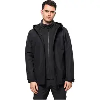 Jack Wolfskin Jacke Taubenberg 3 In 1 Herren Black-L