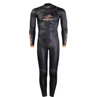 Sailfish Mens Atlantic 2 - Neoprenanzug - Herren Black / Orange XS