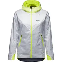 Gore Winddichte Fahrradjacke - R5 GTX INFINIUM WMN - Weiß/Gelb 36