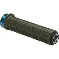 Ergon Griffe technical GD1 evo Slim Factory vert Moss Frozen / colliers Oil Slick
