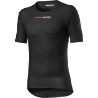 Castelli Kurzarm-Unterhemd Prosecco Tech schwarz, Größe S