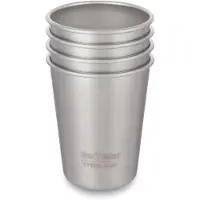 Klean Kanteen 295ml/10oz Kanteen Pint Cup - 4er Pack Edelstahlbecher