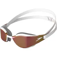 Speedo Herren Brille FASTSKIN HYPER ELITE MIR AU WHITE/GOLD
