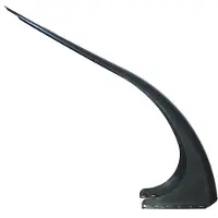 Mudhugger Schutzblech Hinten Large 760mm schwarz 2023 Mudguards