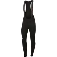 Sportful Lange Fahrradhose mit Trägern - TOTAL COMFORT - Schwarz L