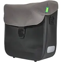 Racktime Seitentasche 'Tommy', 31,5 x 33 x 13,5 cm, 15 Liter, onyxschwarz/basaltgrau