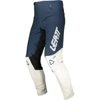 Leatt Unisex Kinder Downhill Hose MTB Gravity 4.0 , Onyx - Blau Weiss, M