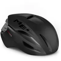 Met Manta MIPS Helm Schwarz Glanz, Größe M (56-58 cm)