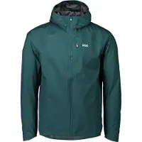 POC - Wetterschutzjacke - M's Motion Rain Jacket Dioptase Blue für Herren - Größe M - Grün