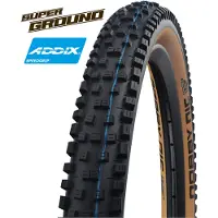 Schwalbe NOBBY NIC faltbar Evolution Line, farbe:schwarz/Classic-Skin, Ausstattung:E-50, Ausführung:Super Ground, Reifengröße:27.5x2.40 (62-584), Compound:Addix SpeedGrip, Karkassengewebe:67EPI