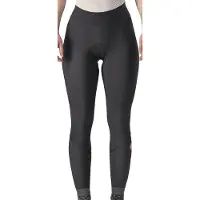 Castelli Velocissima Thermal Tight Black/Black Reflex S Fahrradhose