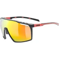 Uvex mtn perform, Sonnenbrille, schwarz/rot