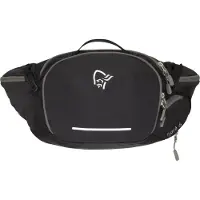 Norrøna - MTB-Tasche &ndash; Unisex &ndash; Fj&oslash;r&aring; Econyl195 6L Hip Pack - Fjørå Econyl195 6L Hip Pack Caviar - schwarz