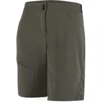 Löffler COMFORT-E CSL W BIKE SHORTS Damen Fahrradshorts oliv grün oliv grün 42