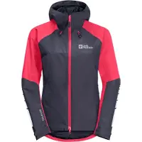 Jack Wolfskin Morrobia 2l Jkt W 1115551-1388, Jacke, Damen, Schwarz