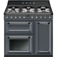 Smeg Victoria Tr93gr Erdgasküche Mit 3 Backöfen Erdgasküche Mit 2 Backöfen 90cm 6 Brennern