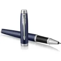 Parker IM Matte Blue/Chrome Tintenroller