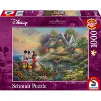 Schmidt Spiele 59639 Disney Mickey & Minnie Puzzle, 1.000 Teile, 1000 Stück(e), Cartoons, 12 Jahr(e)