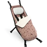 Croozer Babysitz Winterset - Kraams Kollektion, Farbe:Red Patterned