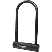 Trelock U4 Plus Bügelschloss Schwarz 230 x 102 x 14 mm Schwarz 230 x 102 x 14 mm