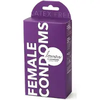 Loovara Frauenkondome latexfrei 3 Stück - Female Condoms Latex Free ultra dünn, hypoallergen St Kondome