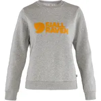 Fjällräven Pullover Logo Grey-Melange Damen-M