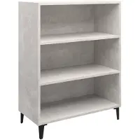 vidaXL Sideboard Betongrau 69,5x32,5x90 cm Holzwerkstoff