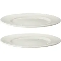 Maastricht porselein Maastricht Porzellan Teller Lux 28 cm Offwhite Porzellan 2 Stück