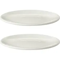 Maastricht porselein Maastricht Porzellan Coupe Teller Lux 16 cm Offwhite Porzellan 2 Stück