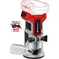 Einhell Akku-Fräse "TP-ET 18 Li BL - Solo" Kantenfräse ohne Akku und Ladegerät