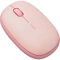 Rapoo M660 Silent, Beidhändig, Optisch, RF Wireless + Bluetooth, 1300 DPI, Pink