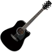 Ibanez PF15ECE Electro Acoustic Black