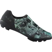 Shimano SH-RX801 Rennradschuhe Grün Schwarz, Größe 44 - EUR