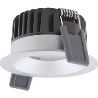 Ledvance SPOT FIX 8W 930 PS IP44 silber dimmbar 4058075799608
